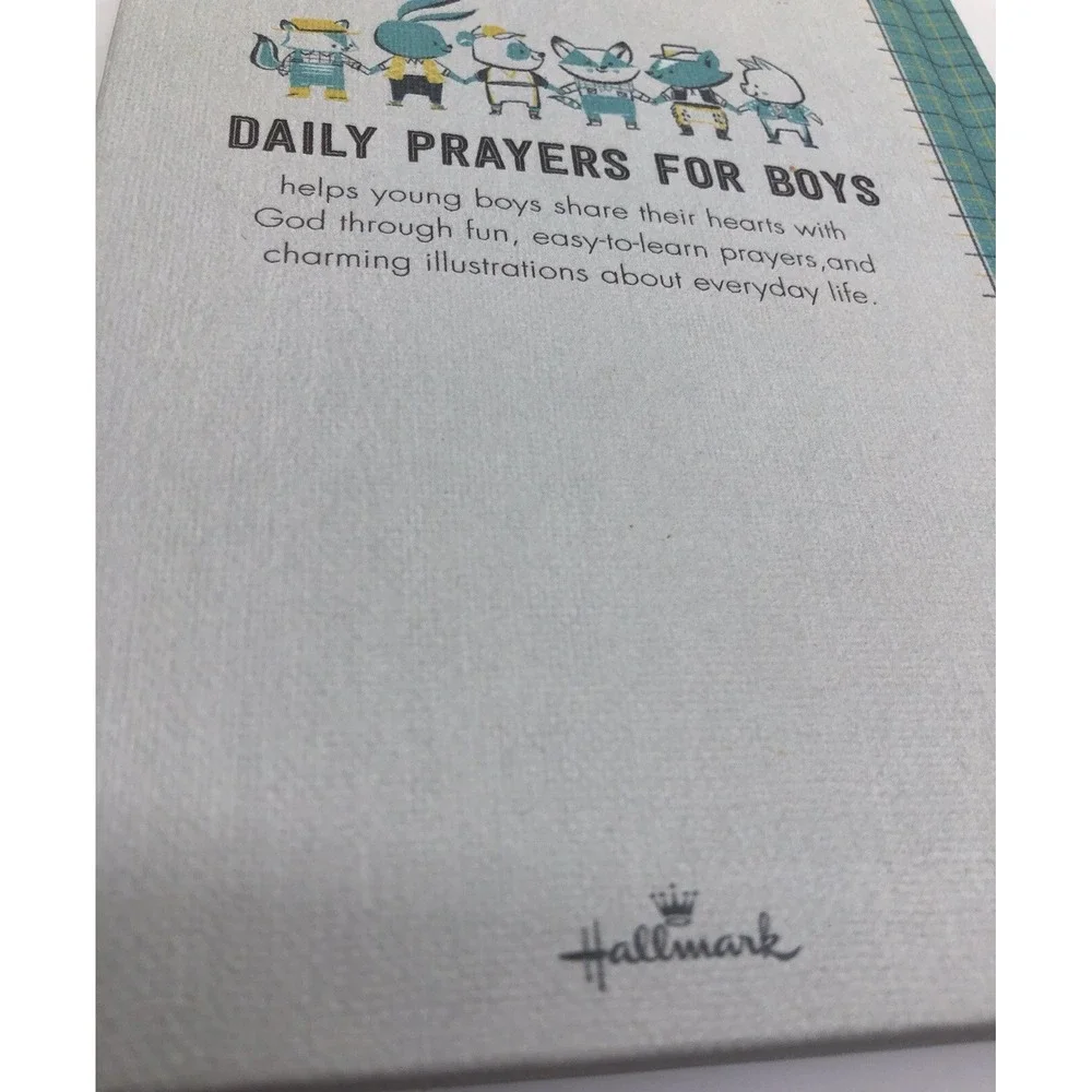 New Hallmark Prayer Journal For Boys First Communion, Baptism, Confirmation Grad
